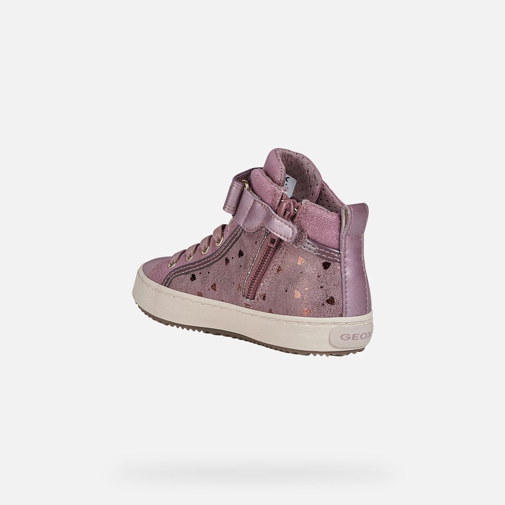 Geox Sneakers Pink Kalispera - Geox Girls Shoes - KSOFPT631